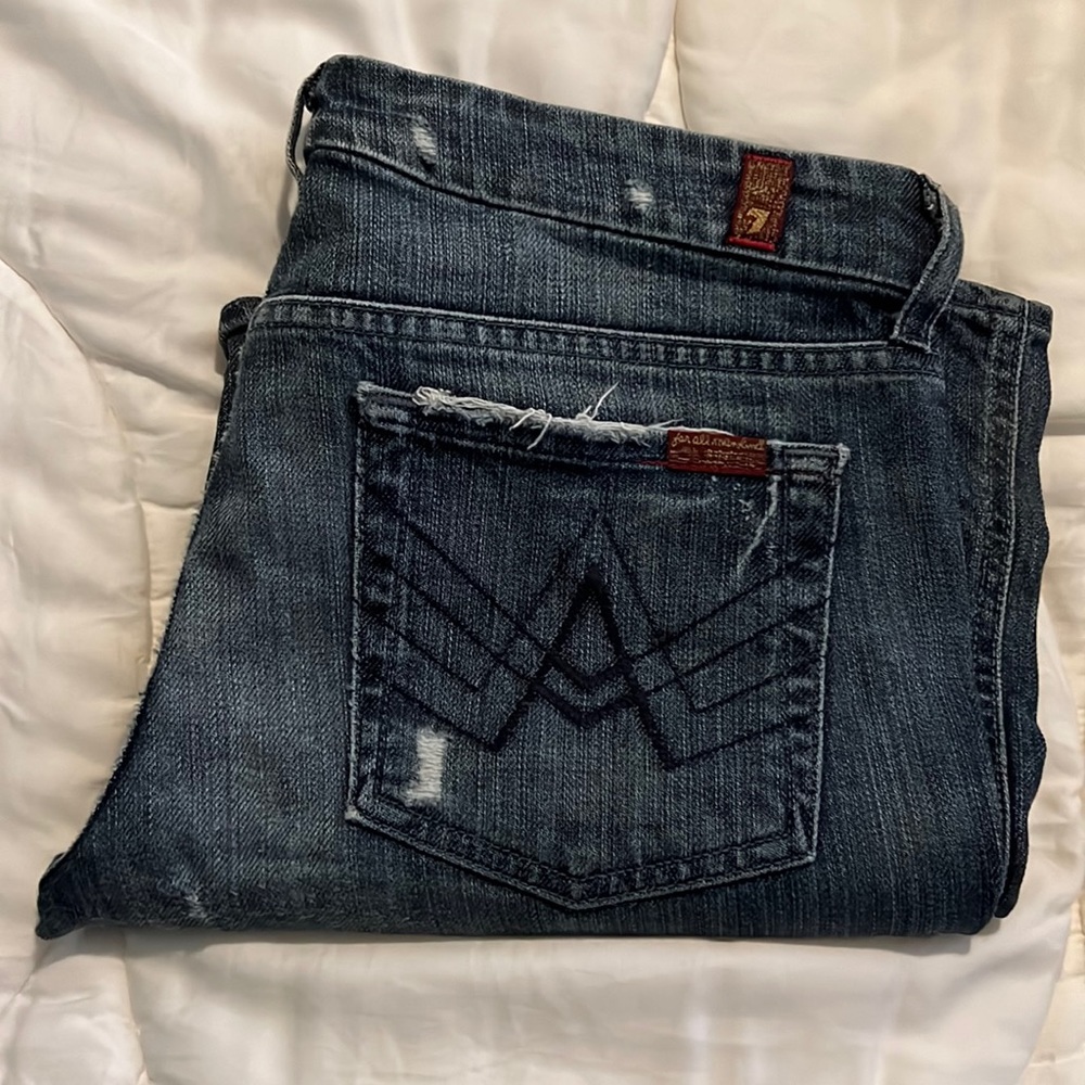 7 For All Mankind Lexie ‘A’ Pocket 💜